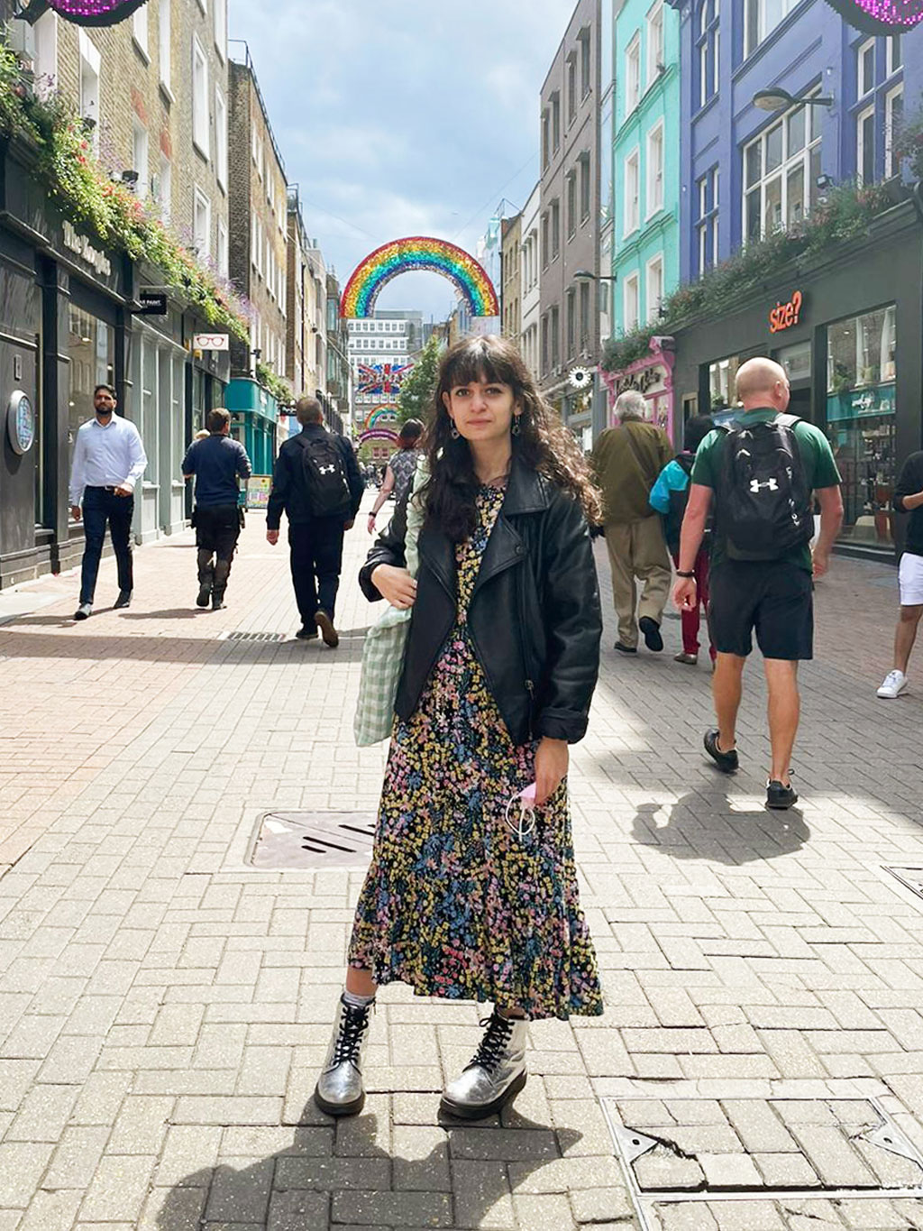 Natasha Itzcovitz at Carnaby Street, London