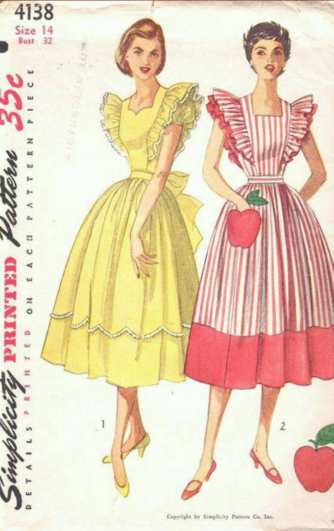 Ladies 1950's Simplicity patterns