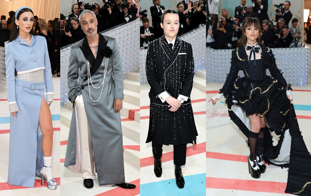 Celebrities wearing suits to the Met Gala