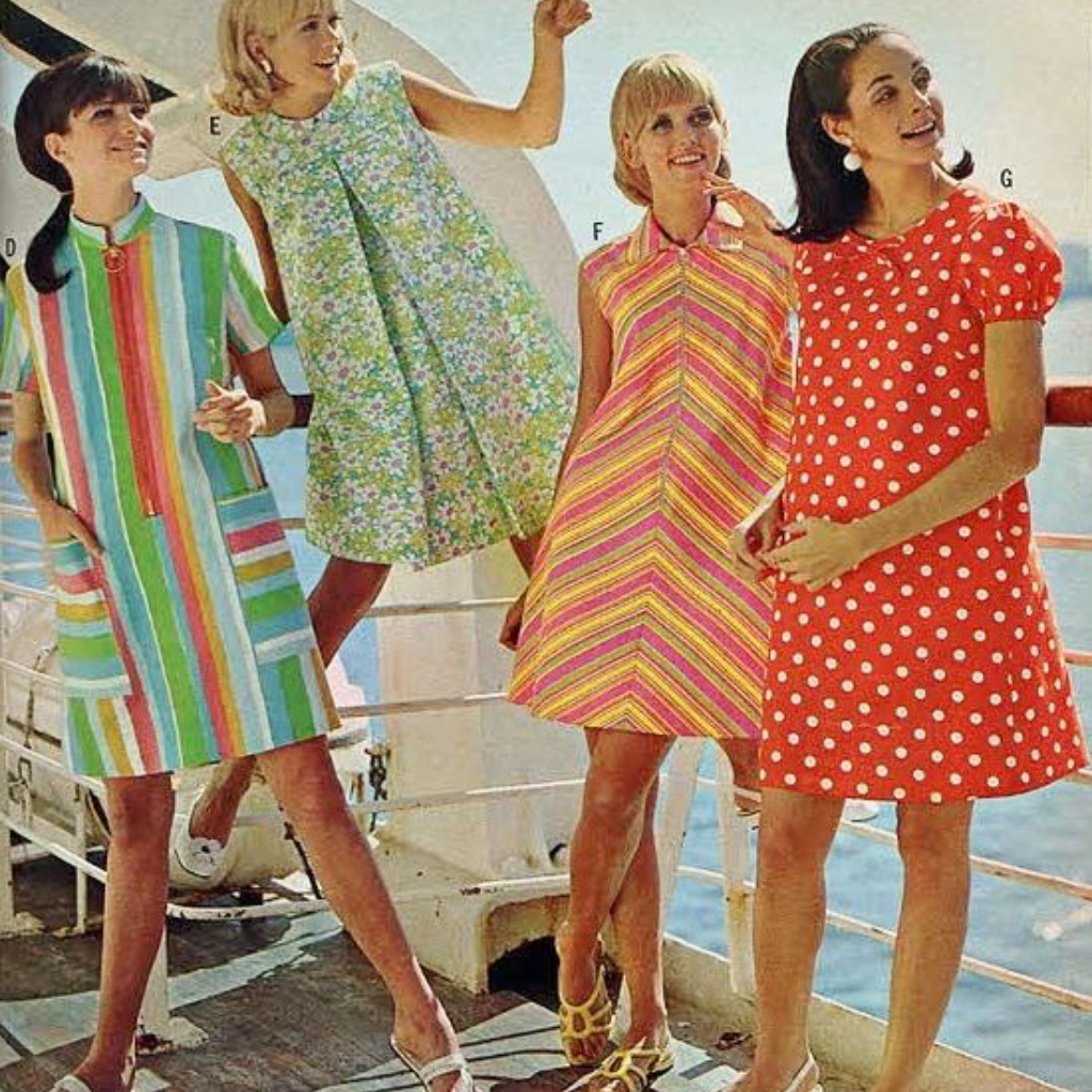 1960s Fashion Trends And Outfits : 60s Fashion And Style: 60S Style Dress  Patterns (Paperback) 