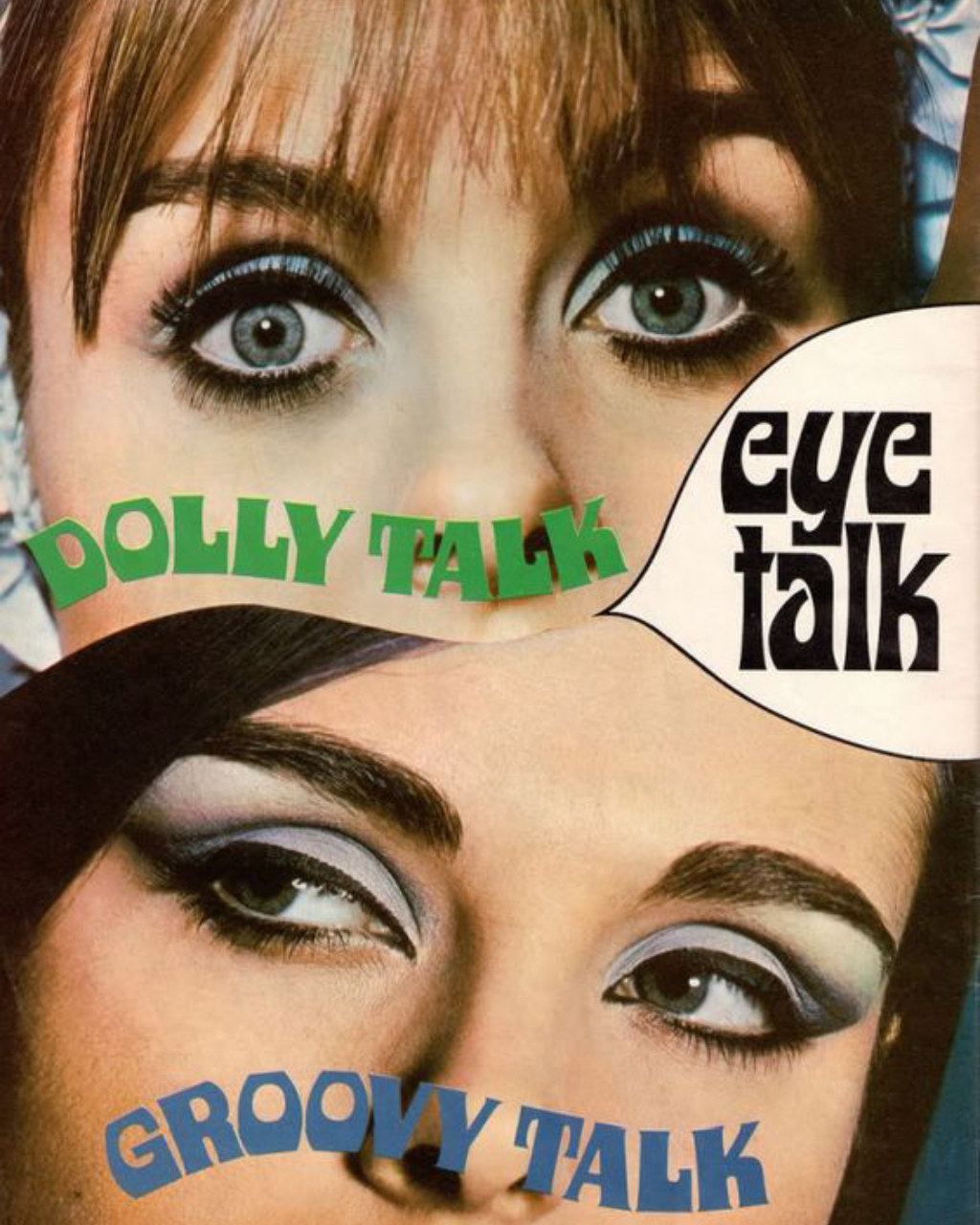 Eye talk 1960's eye makeup