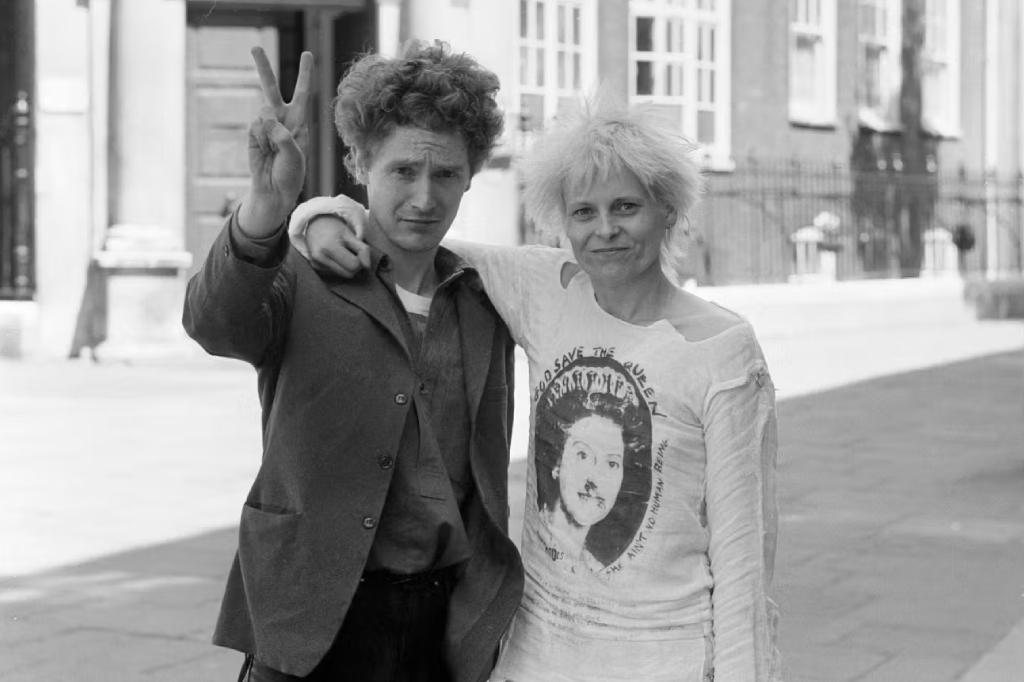Vivienne Westwood and Malcom Mclaren
