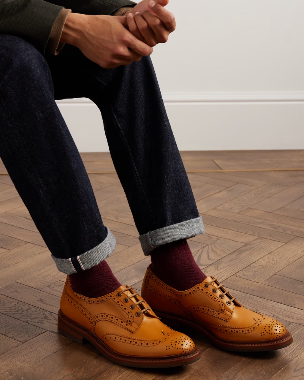 Tricker's brogues