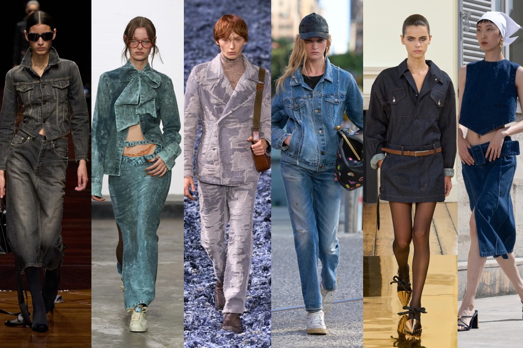 Double denim SS25 Runway