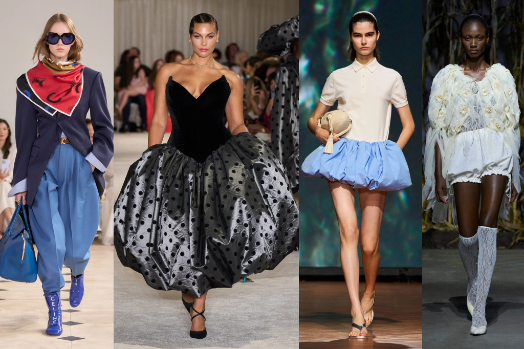 Celine, Christian Siriano, Kent & Kurwen, Pauline Dujancourt