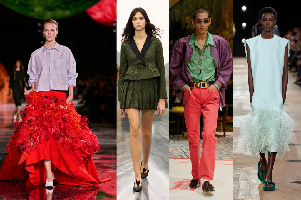 Chanel, Christian Dior, Versace, Balenciaga