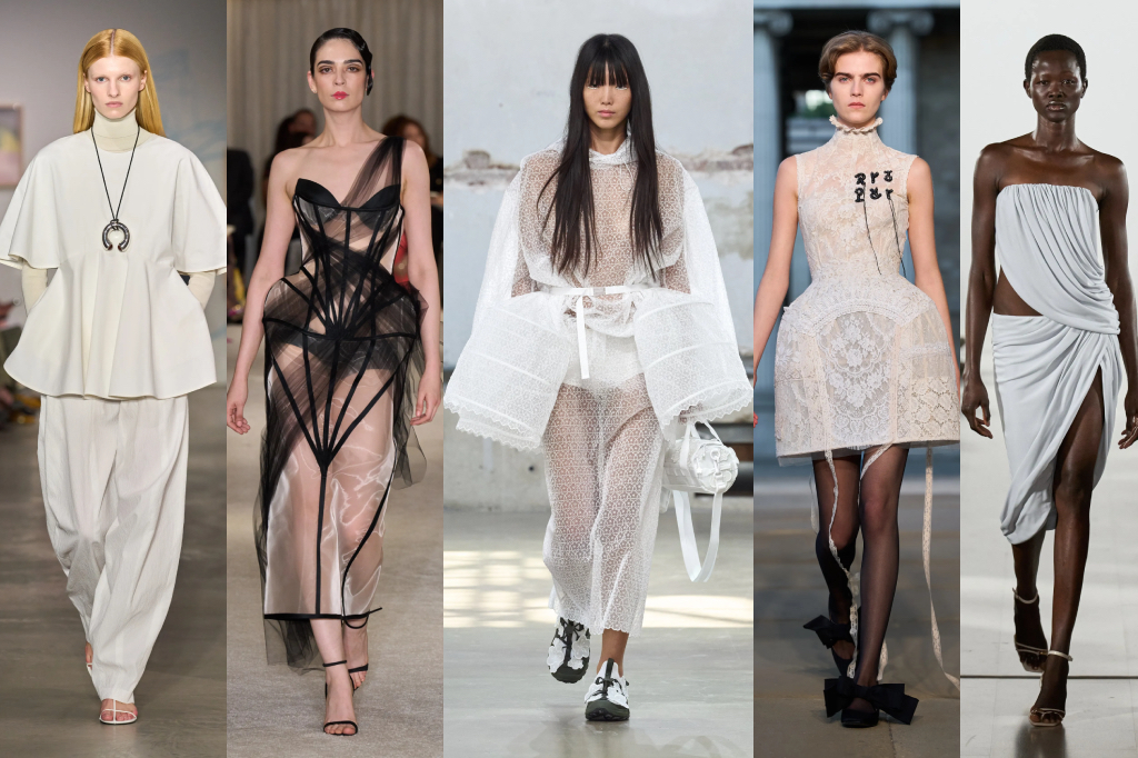 Ashlyn, Christian Siriano, Cecilie Bahnsen, Erdem, Francesco Murano